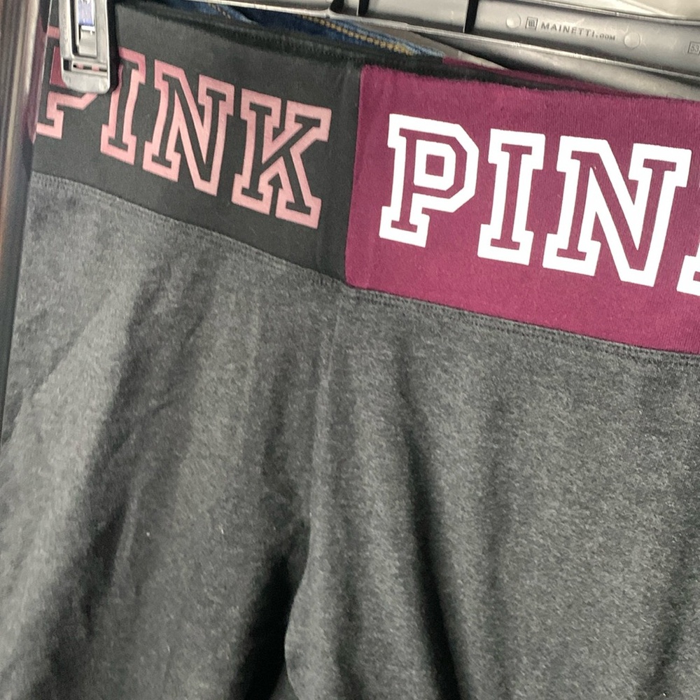PINK Grey Leggings